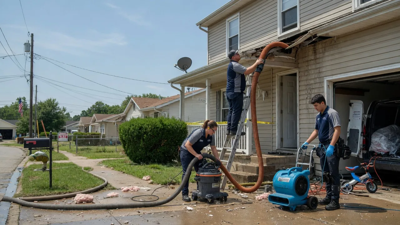 Water Damage Restoration in Mangum, OK near me